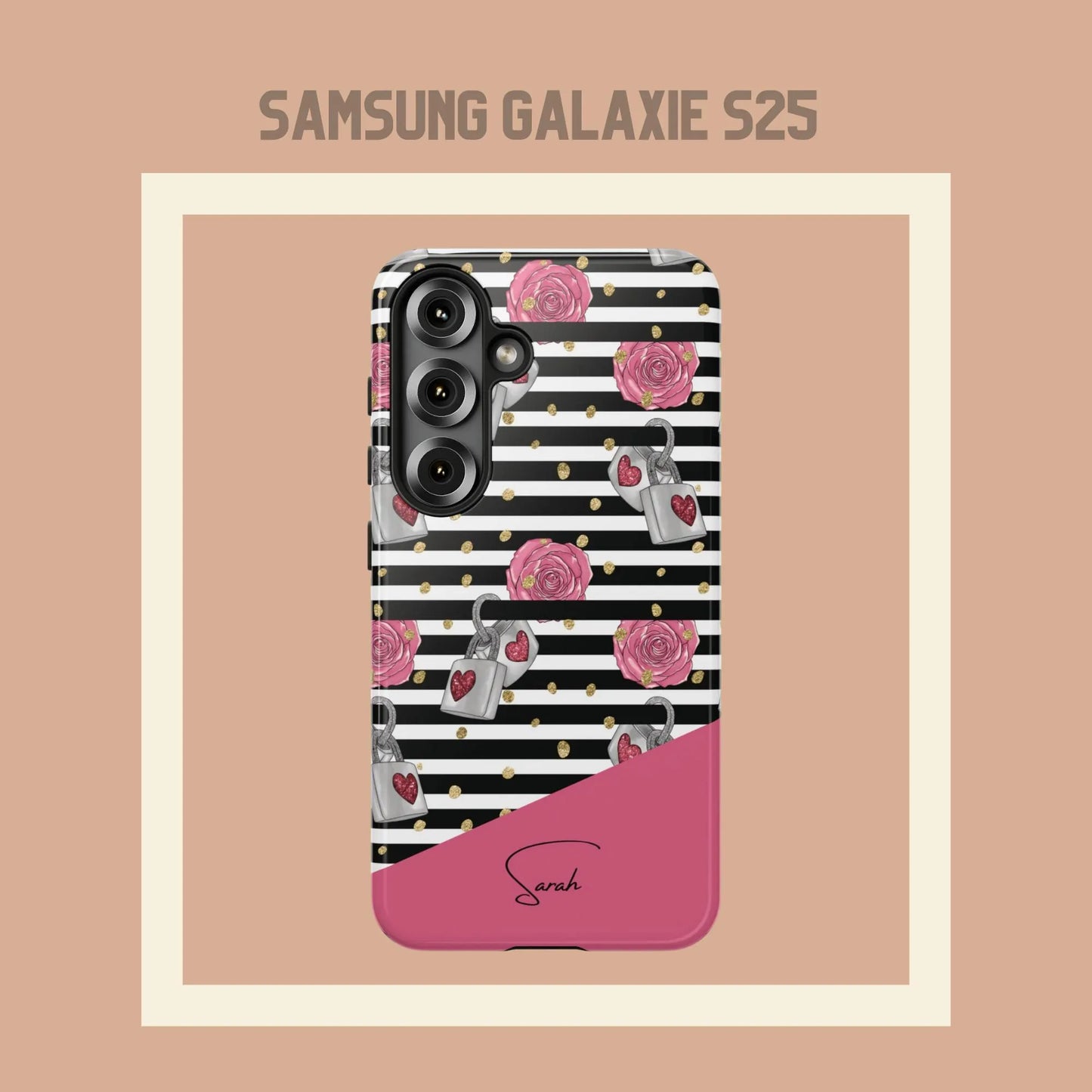Personalisierte Handyhülle Lovedesign