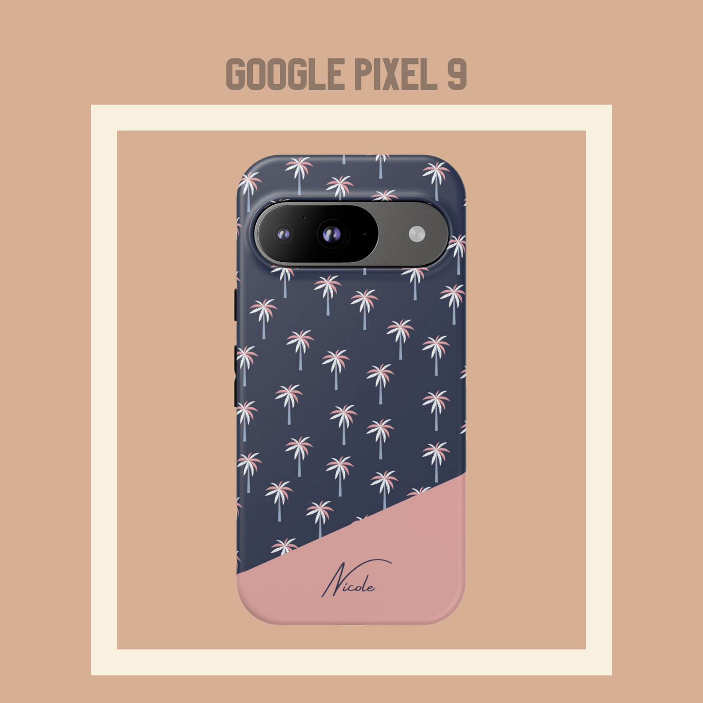 Personalisierte Handyhülle Palmendesign