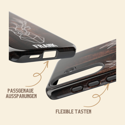 Personalisierte Handyhülle Hirschdesign