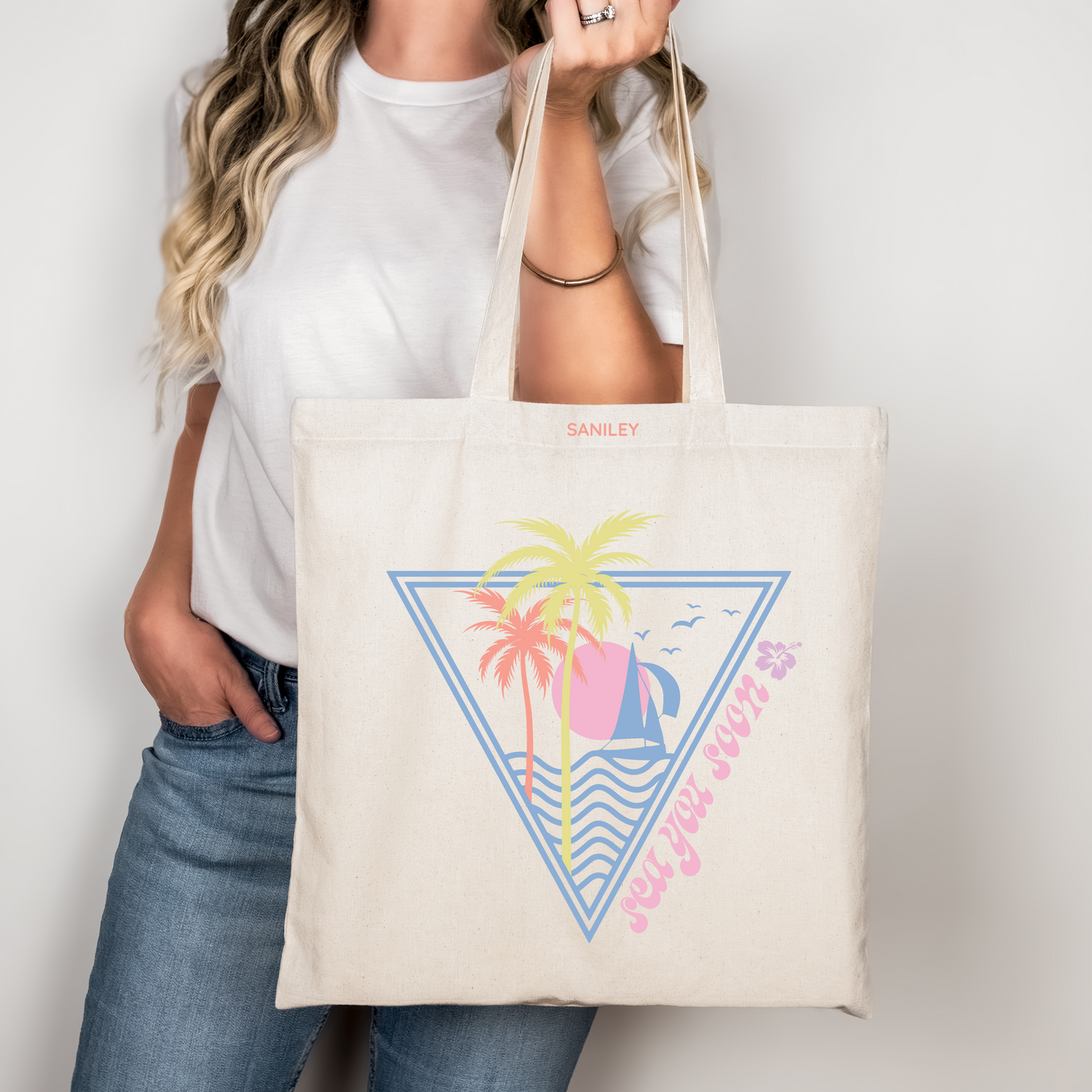 Tote Bag mit Sommer Design