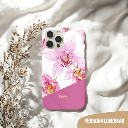 Personalisierte Handyhülle Blumendesign