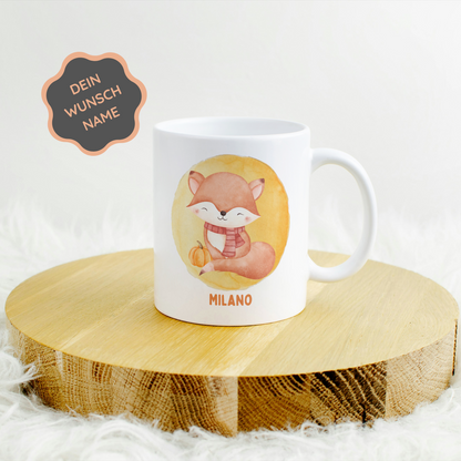 Personalisierte Kindertasse mit Motiv