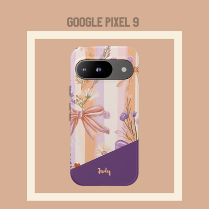 Personalisierte Handyhülle Wildblumendesign