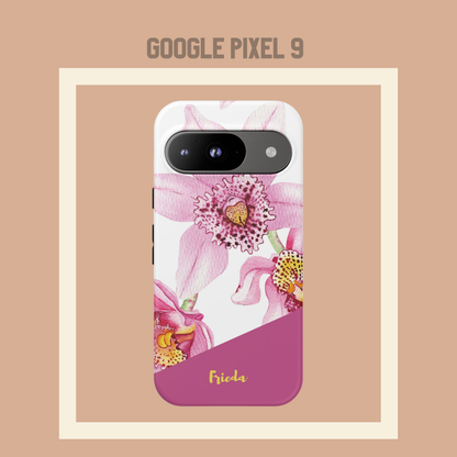 Personalisierte Handyhülle Blumendesign