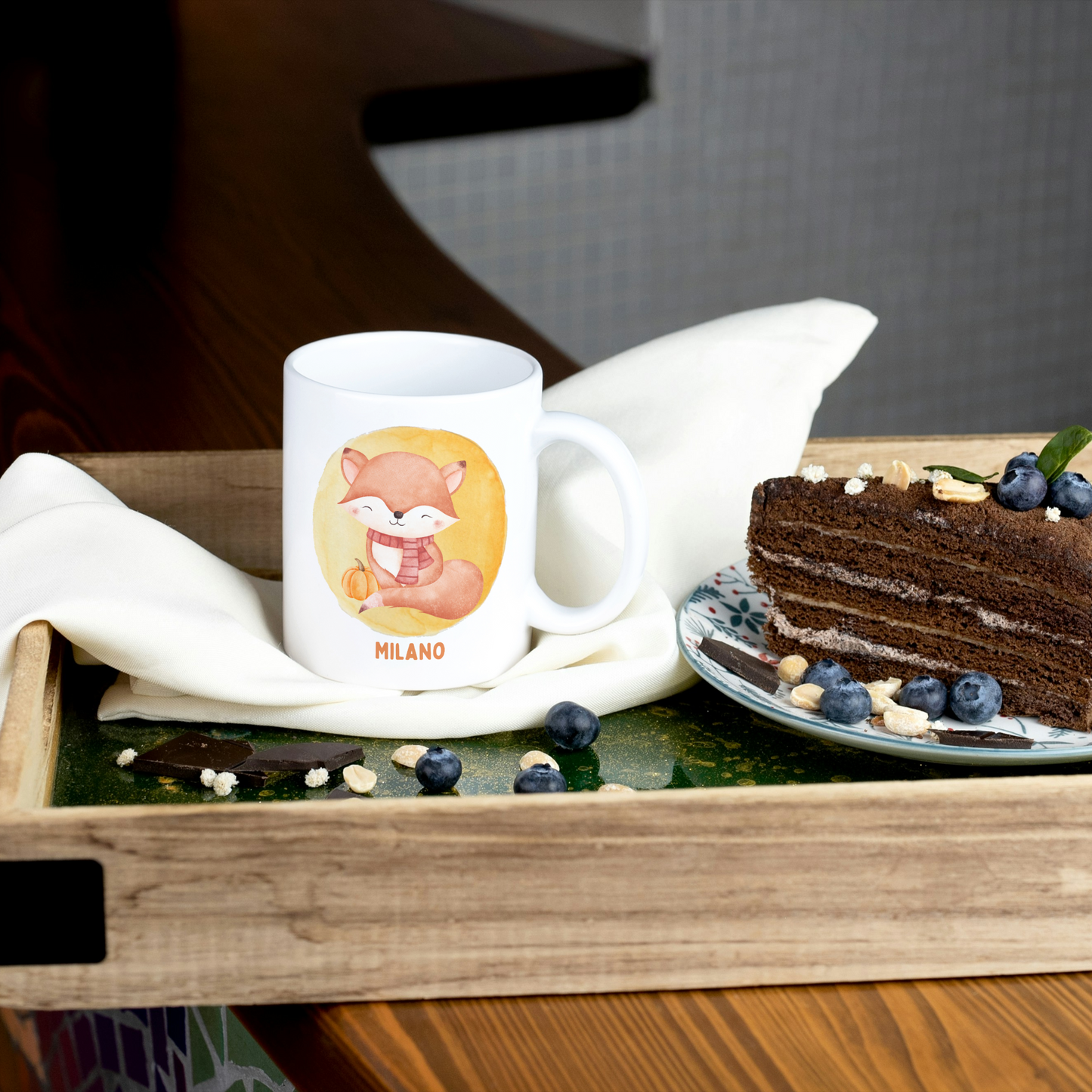 Personalisierte Kindertasse mit Motiv