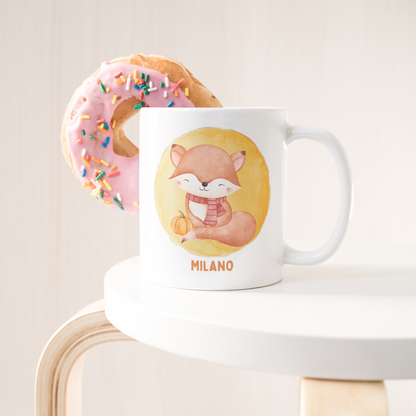 Personalisierte Kindertasse mit Motiv