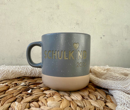 Personalisierte Steinguttasse