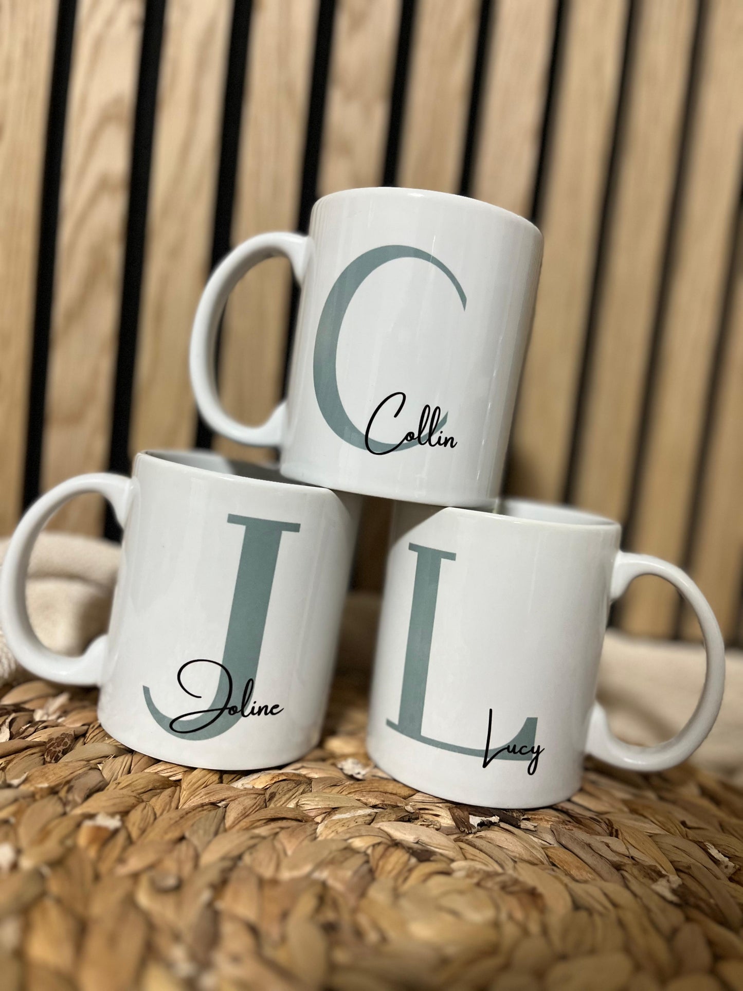 Personalisierte Keramiktasse mit deinem Namen