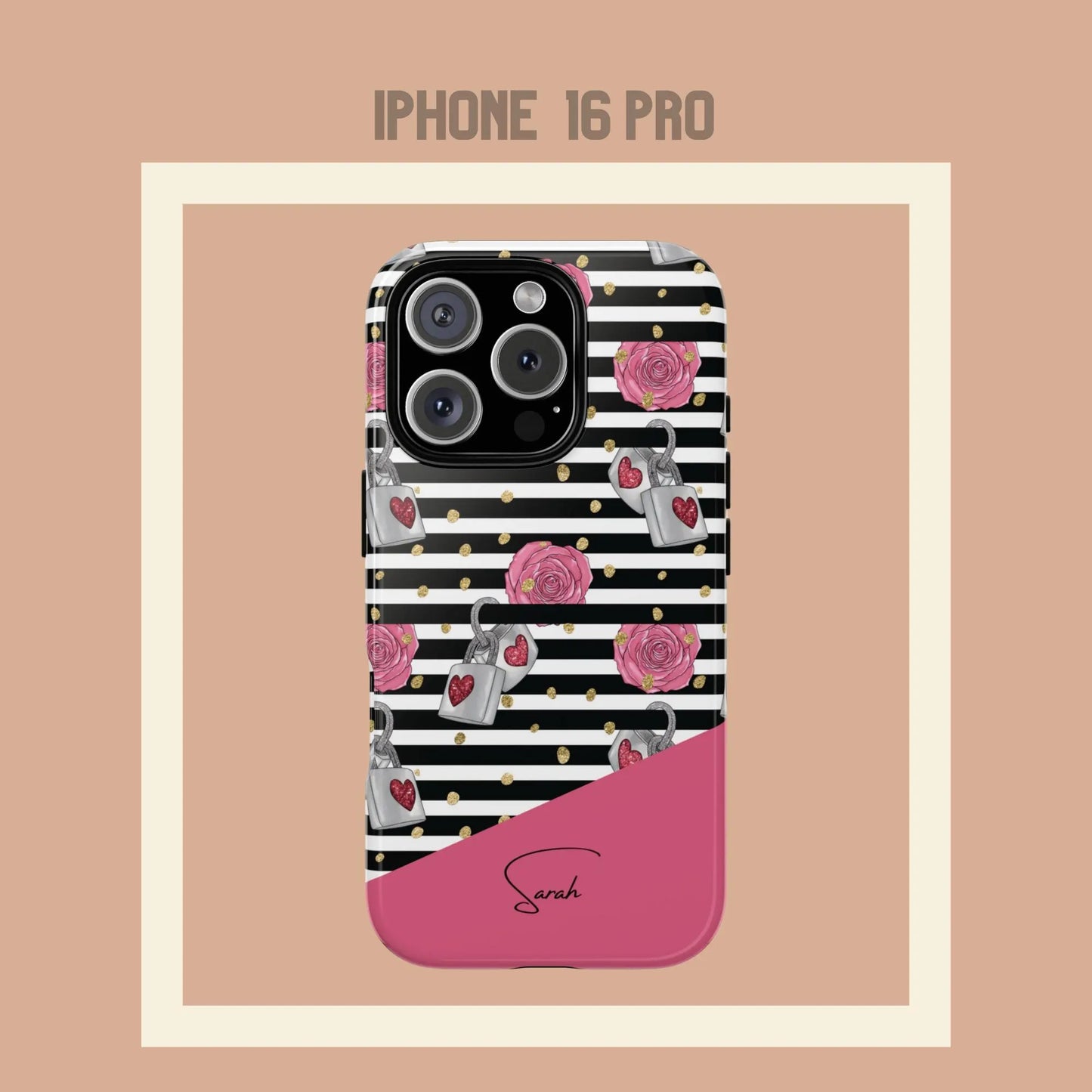 Personalisierte Handyhülle Lovedesign