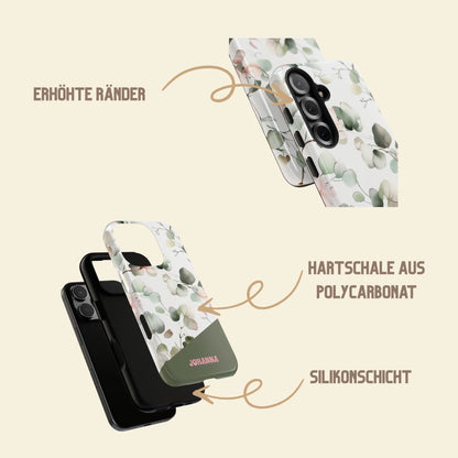 Personalisierte Handyhülle Eukalyptusdesign